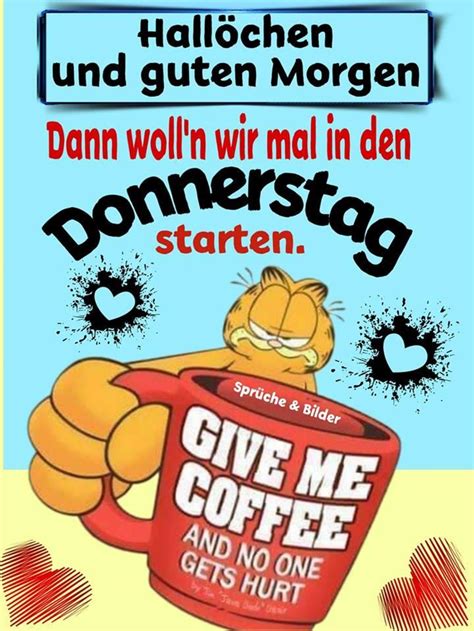 lustige guten morgen donnerstag